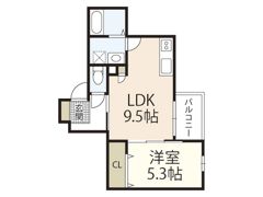 PALAIS広瀬北町の間取り画像