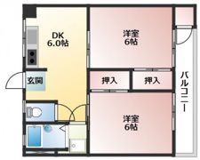 隅田ビルの間取り画像