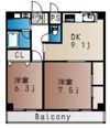 パレスマリソルの間取り画像