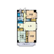 グランフォルム愛甲石田の間取り画像