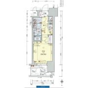 プレサンス新大阪ストリームの間取り画像