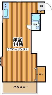コーポヤマトの間取り画像