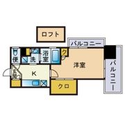 アクタス天神パークシティの間取り画像