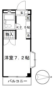 メゾンド24の間取り画像