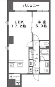 テーラードコートの間取り画像