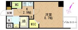 グラビスコート広島駅前通りの間取り画像