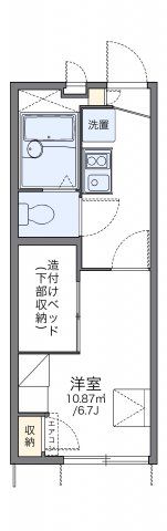 レオパレスツバキハウスの間取り画像