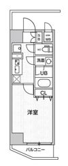 LUNIQ高島平の間取り画像