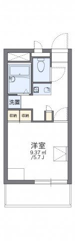 レオパレス原田の間取り画像