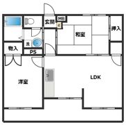 ウィスタリヤマンション小川の間取り画像