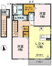 エクサン瀬戸口の間取り画像