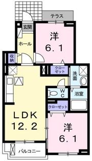 シャンエルンテⅤの間取り画像