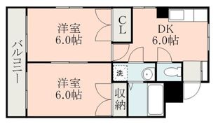 ウエストグラスの間取り画像