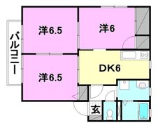 パティオMの間取り画像