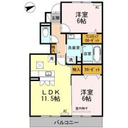 グレイス ソシアK C棟の間取り画像