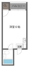 サンスリーハイツ長柄の間取り画像