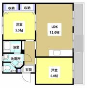 サンライズ柿澤の間取り画像