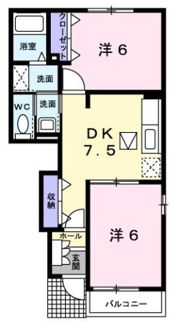 ルーラルⅠの間取り画像