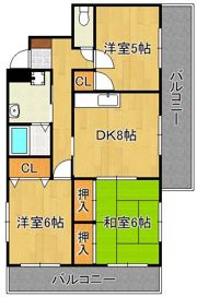 エクセル青葉台IIの間取り画像