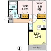 メゾンOTCの間取り画像