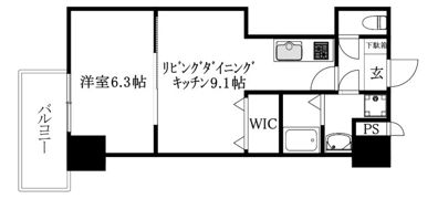 メイフェアコエックスプレミアムの間取り画像