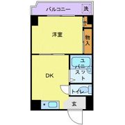 ビューライド川崎の間取り画像