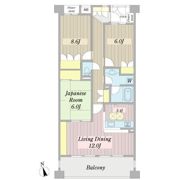 ジェイパーク武蔵小山Ⅲの間取り画像