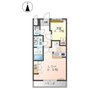 ハピネスBの間取り画像