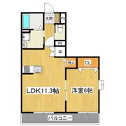 ジュネス・サクラ A棟の間取り画像