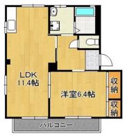 ディアス古屋敷IIの間取り画像