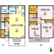 エスポワール髙﨑の間取り画像
