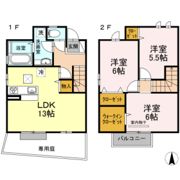 チェーロ セレーナ D棟の間取り画像