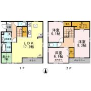 Bonheur A棟の間取り画像