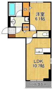 Nest Piece 原町の間取り画像