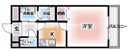 アムール CUOREの間取り画像