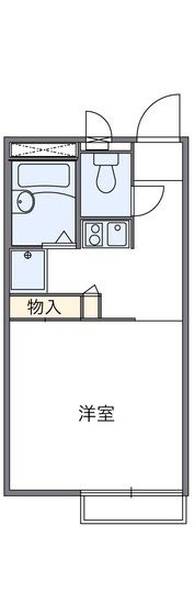 レオパレスパラリアの間取り画像