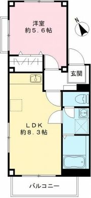 アスティオン中延の間取り画像