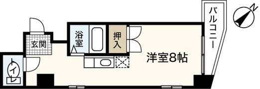 眞木ビルの間取り画像