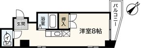 眞木ビルの間取り画像