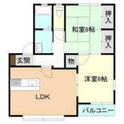 ヴィラエトレンヌE棟の間取り画像
