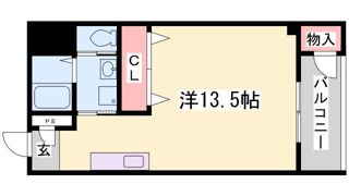 湊川センタービルB棟の間取り画像