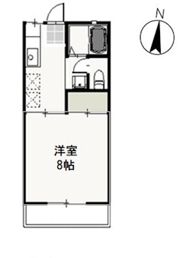 コーポ・レーベン Aの間取り画像