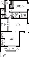エスパース21の間取り画像