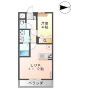 ユースハイムの間取り画像