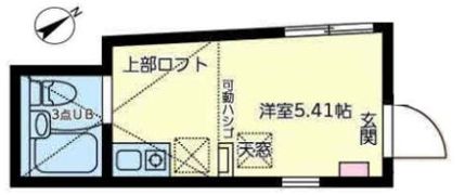 ユナイト和田町スウィーツアンサンブルの間取り画像