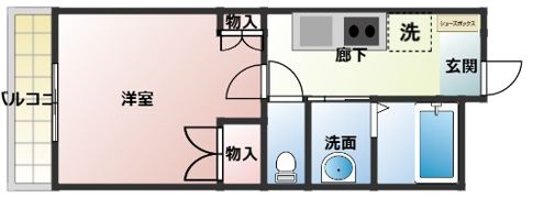 カーサセレーノ2の間取り画像