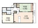 グリーンフィールド A棟の間取り画像