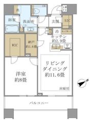 ブリリアタワーズ目黒ノースレジデンスの間取り画像