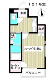 オリーベル久我山の間取り画像