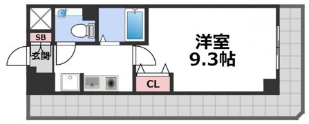 ロジェ今福鶴見の間取り画像